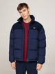 Kurtka puchowa męska zimowa Tommy Hilfiger DM0DM20004-C1G S Granatowa (8720637321058) - obraz 1