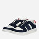 Sneakersy męskie skórzane Tommy Hilfiger EM0EM01457-C1G 41 Granatowe (8720637380772) - obraz 2