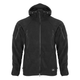 Кофта флісова Helikon-Tex Patriot Jacket Hybrid Fleece Чорна L - зображення 2