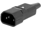 Штекер кабельний приладовий 220B, С14, 3 контакти, IEC 60320 E, ном.напр. 250В, ном. струм 10А, Schurter - зображення 5