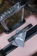 Чемодан пластиковый Wings MRH-01 ручная кладь XS розовое золото - изображение 3
