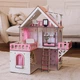 Кукольный домик NestWood Мини Коттедж дом для кукол Лол, мебль 9 ед, розовый (kdl001) - изображение 2