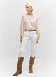 Блузка MANGO 57013817-PLUM Розовый M KL0067 - изображение 2