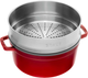 Garnek Staub La Cocotte Czerwony z wkładem 3.8 l (3272340054389) - obraz 3