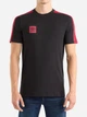 Футболка хлопковая длинная мужская Umbro Terrace Tee 66543U-MLB S Черная (5063178233224) - изображение 1