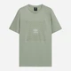Футболка хлопковая длинная мужская Umbro Ftbl Box Graphic Tee 66554U-MLC S Темно-салатовая (5063178240840) - изображение 5