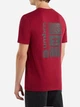 Футболка хлопковая длинная мужская Umbro Stadium Graphic Tee 66555U-LTV S Бордовая (5063178240963) - изображение 2