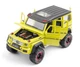 Машинка металева дитяча Mercedes Gelandewagen Auto Expert Premium Жовтий - зображення 6