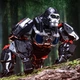 Трансформер 2 в 1 Робот зі зброєю Звіробот Горила Gorilla 22 см Сірий - зображення 5