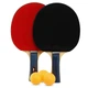 Набор для настольного тенниса Muke Racket 8013 2 ракетки + 3 мяча c чехлом - изображение 3