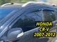 Дефлекторы окон (ветровики) для Honda CR-V 2007-2012 накладные (DEFL) Q2 - изображение 1