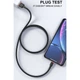 Кабель WUW-X203 USB Type-C 2,4A 1m black - изображение 4