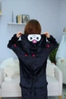 Женская кигуруми взрослая и подростковая Kigurumi Kuromi Куроми Черный XL 175-185 см (1112) - изображение 2