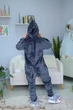 Женская кигуруми взрослая и подростковая Kigurumi Акула Мегалодон Серый M 155-165 см (1123) - изображение 5