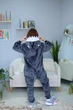 Женская кигуруми взрослая и подростковая Kigurumi Акула Мегалодон Серый M 155-165 см (1123) - изображение 7