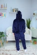 Жіноча кігурумі доросла та підліткова Kigurumi Акула Мегалодон Темно-синій XL 175-185 см (1124) - зображення 6