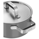 Набор кастрюль Zwilling Pure из 5 предметов серый нержавеющая сталь для индукции - изображение 6