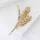 Брошь BROCHE бижутерия Колоски BRBF114126 - изображение 3