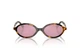 Солнцезащитные очки MIU MIU 04ZS с фиолетовой линзой Леопардовый - изображение 4