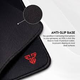 Коврик для мыши Fantech Vigil MP356 имеет размеры 350x300x4 мм и черного цвета. - изображение 1