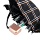 Мини зонт женский Fulton Tiny-2 L501 Golden Check (Золотая Клетка) - изображение 5