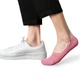 Бесшовные дышащие следы с силиконом розовые ORGANIC cotton JILL ANTONY 38-40 арт. 31001 - изображение 2