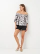 Блузка женская H&M 0-2342 S Серая (KAY2000001537312) - изображение 3