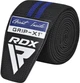 Бинти на коліна RDX KR11 Gym Knee Wrap Black/Blue (WAH-KR11BU) - зображення 4