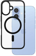 Чохол PanzerGlass HardCase з MagSafe для Apple iPhone 16 Transparent/Black (5715685003226) - зображення 1