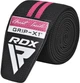 Бинты на колени RDX KR11 Gym Knee Wrap Black/Pink (WAH-KR11BP) - изображение 3