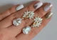 Серебряные серьги Silverstyle с золотыми пластинами 170с цвет камня зеленый - изображение 14
