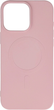 Etui Hurtel Liquid Silicone Case MagSafe do Apple iPhone 16 Pro Light Pink (5907769363399) - obraz 1