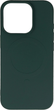 Панель Hurtel Liquid Silicone Case MagSafe для Apple iPhone 16 Pro Dark Green (5907769363436) - зображення 1