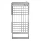 Сушарка для білизни підлогова електрична Domotec ART 8281 230 Вт 146х54х73 см сірий - зображення 7