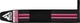 Бинты для запястий (кистевые бинты) RDX WR11 Gym Wrist Wrap Black/Pink (WAH-WR11BP) - изображение 3