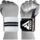 Бинты для запястий (кистевые бинты) RDX W3 Plus Gym Wrist Wrap Black/White (WAH-W3W+) - изображение 2