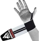 Бинты для запястий (кистевые бинты) RDX W3 Plus Gym Wrist Wrap Black/White (WAH-W3W+) - изображение 4