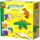 Zestaw do rzeźbienia Ses Creative Dough Dinosaurs wooden skeletons (8710341004187) - obraz 1