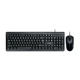 Проводная USB Клавиатура и Мышь TWolf TF500, Black - изображение 1