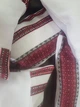 Комплект декоративных подушек Ukrainian Pattern 40х32см 1шт 28х28см 2шт 38х28см 1шт 38х20см 1шт 30х20см 1шт молочный с красным (п_0060) - изображение 2