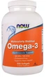 Жирні кислоти Omega-3 1000mg Now Foods 500 sgels (250 порцій) - зображення 1