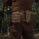 Комплект Modular Battle Ukrarmor Belt S\M 1-го класу захисту. Тактичний пояс із обважуванням. Койот S/M - зображення 4