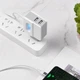 Зарядний адаптер Hoco C75 Imperious DC5V 2.4A EU штекер подвійний USB вихід - зображення 7