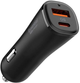 Автомобільний зарядний пристрій Spigen EV482 ArcStation Essential 48W Car Charger Black (ACP08447) - зображення 1