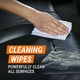 Салфетки для авто , кожаной мебели и изделий из кожи W5 Black Furniture & Leather Wipes 25шт / уп - изображение 3