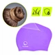 Шапочка для плавания TSUNAMI Standard женская Violet (P-5905973401869) (JDT-0845434) - изображение 6