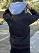Чорна чоловіча куртка з капюшоном RED Bomber Street Tag Black 54 Чорний - изображение 6