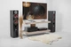 Тумба под аппаратуру Adlux Venezia TV-2-1500 Transparent Glass / Дуб - изображение 2