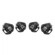 Светодиодные фары для мотоцикла Carlamp Led фары двухцветные 1500/1700 Lm 3500/4500 К 20 W 4 шт (MT20-4) - изображение 2
