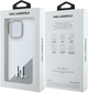 Панель Karl Lagerfeld Silicone Initial Metal Logo MagSafe для Apple iPhone 16 PRO White (KLHMP16LSCMKMPCH) - зображення 7